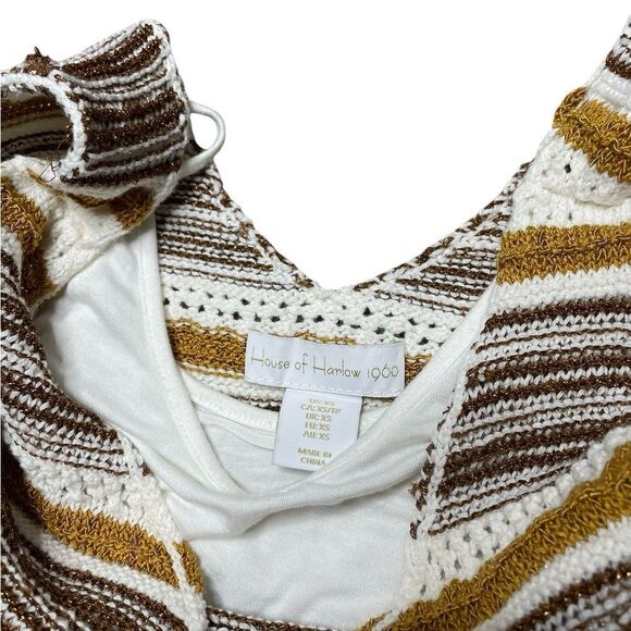 HOUSE OF HARLOW 1960 Striped Sweater Dress - Picture 6 of 6